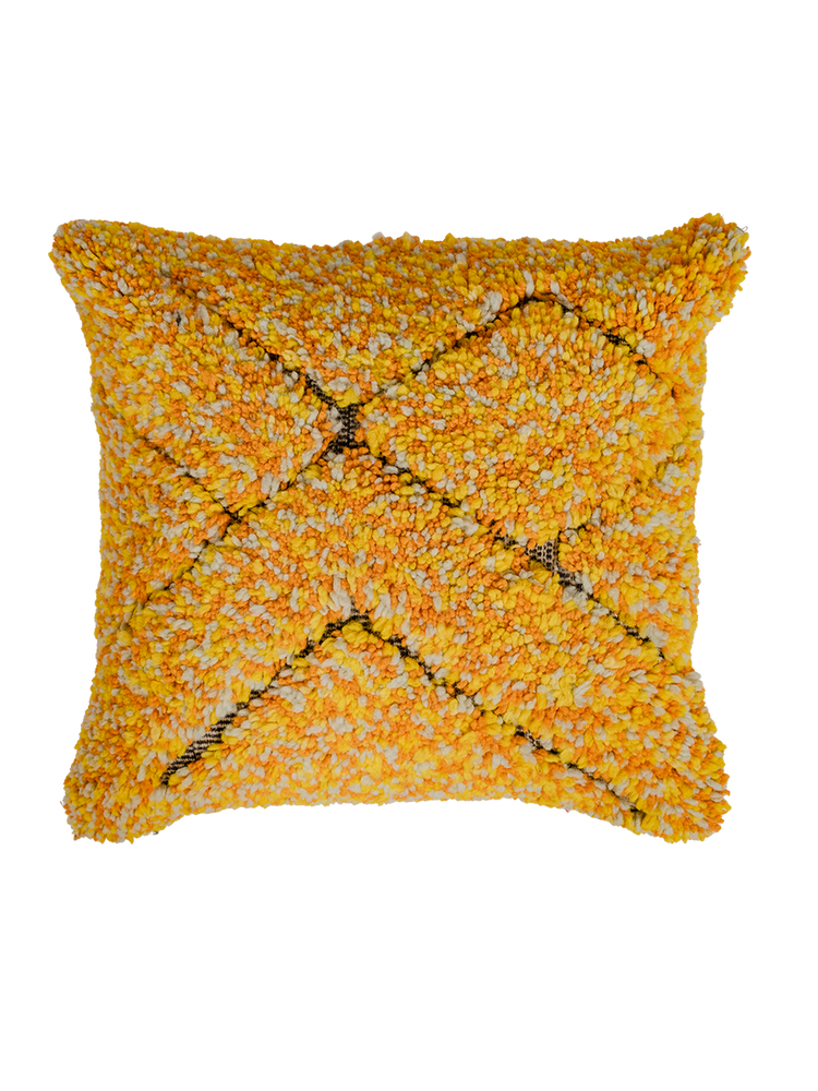 Anzal’s Marigold Trellis Pillow