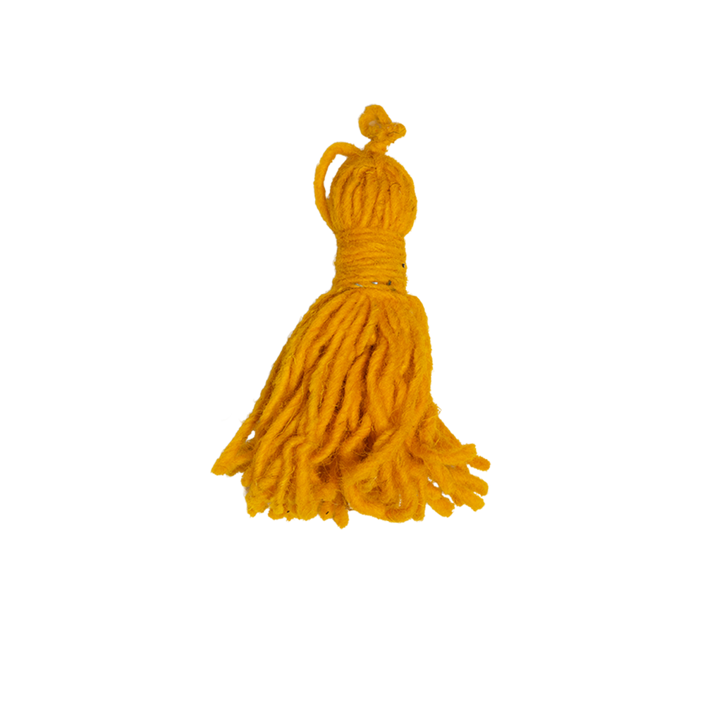 302 Saffron | Wool Pom - Salam Hello