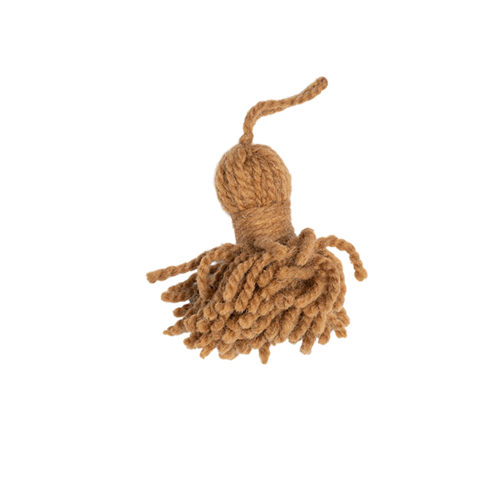 410 Mocha | Wool Pom - Salam Hello