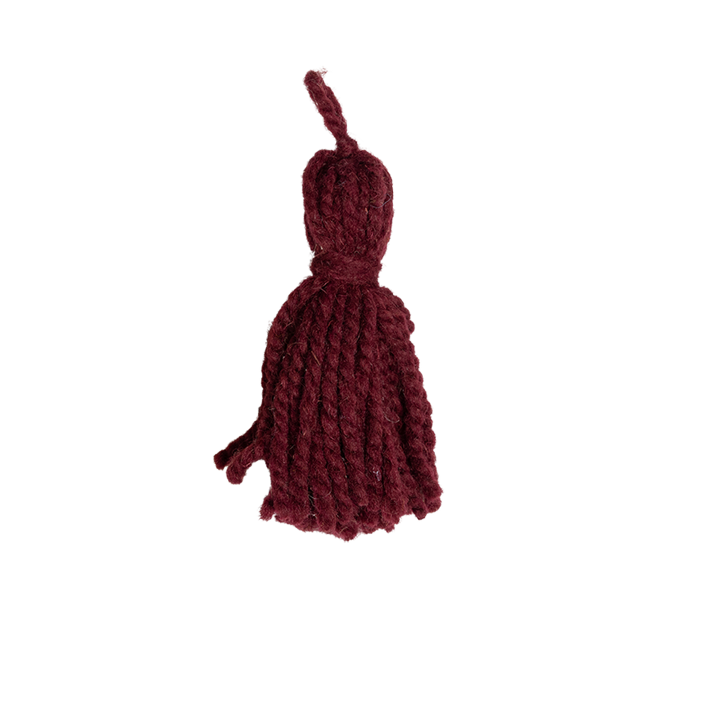 710 Red Berry | Wool Pom - Salam Hello