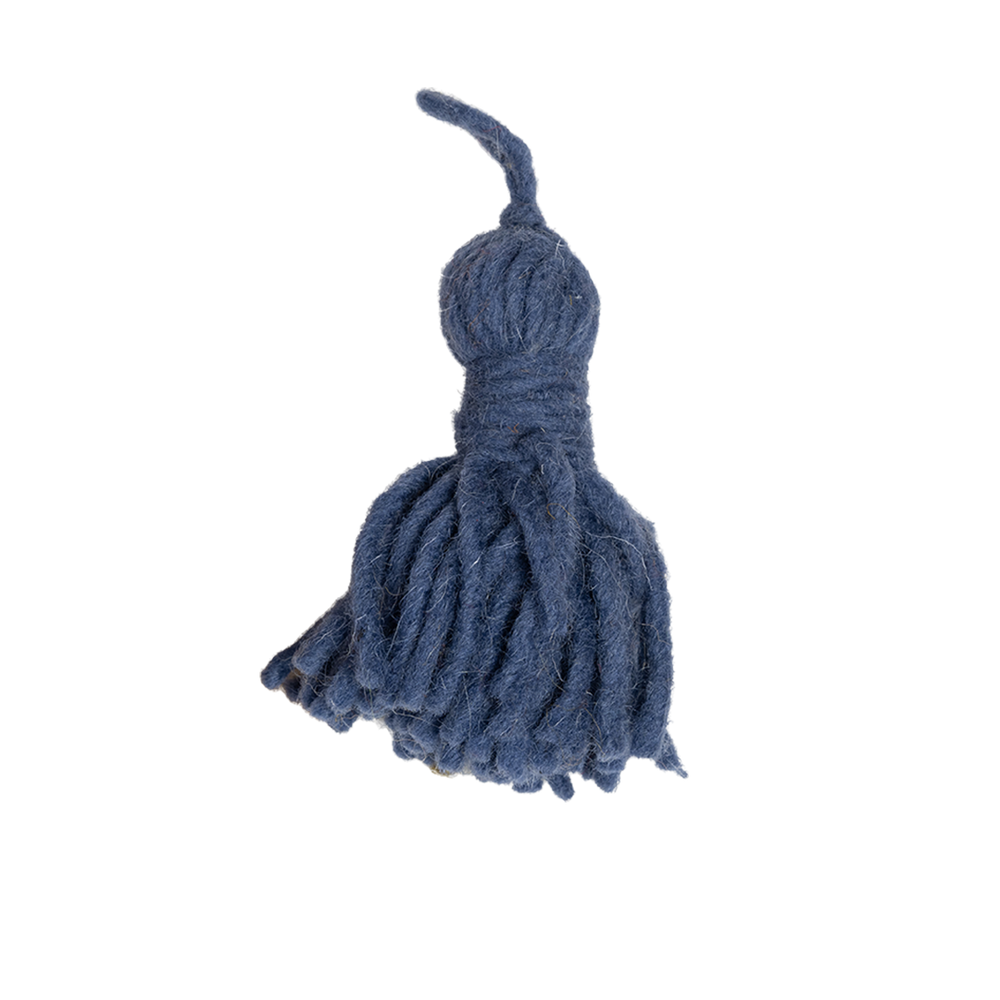 811 Indigo | Wool Pom - Salam Hello