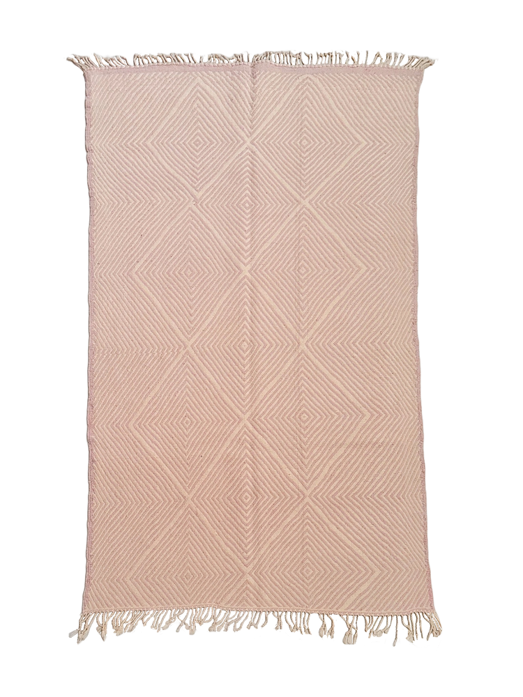 M'rirt's Blush Diamond Flatweave - Salam Hello