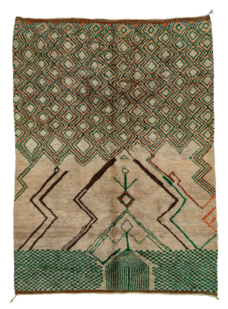 M’rirt’s Woven Landscape Hand-Knot - Salam Hello