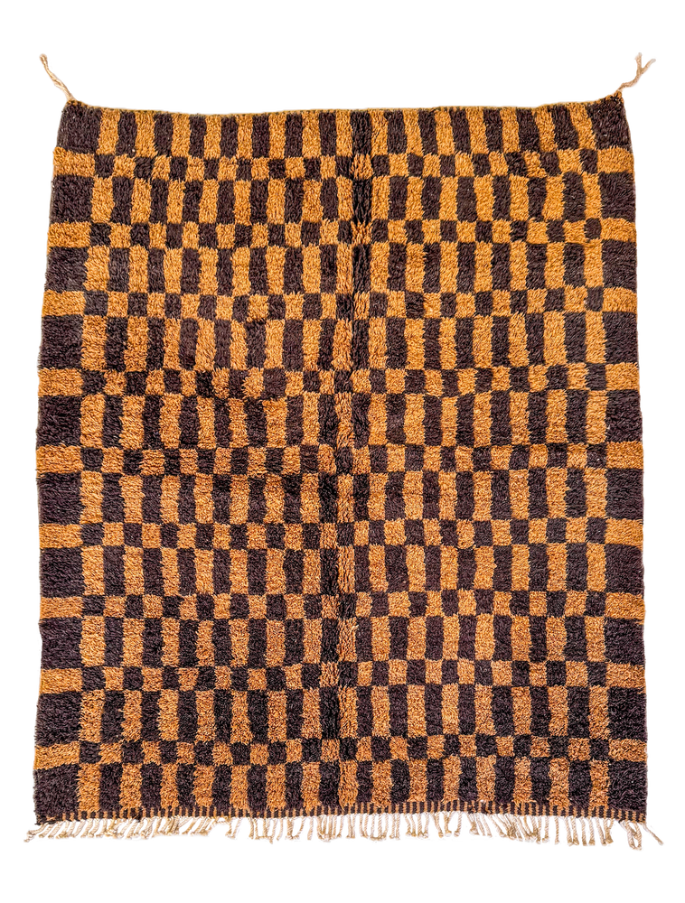 Soukina's Caramel Boxed Hand-Knot - Area Rug - Salam Hello