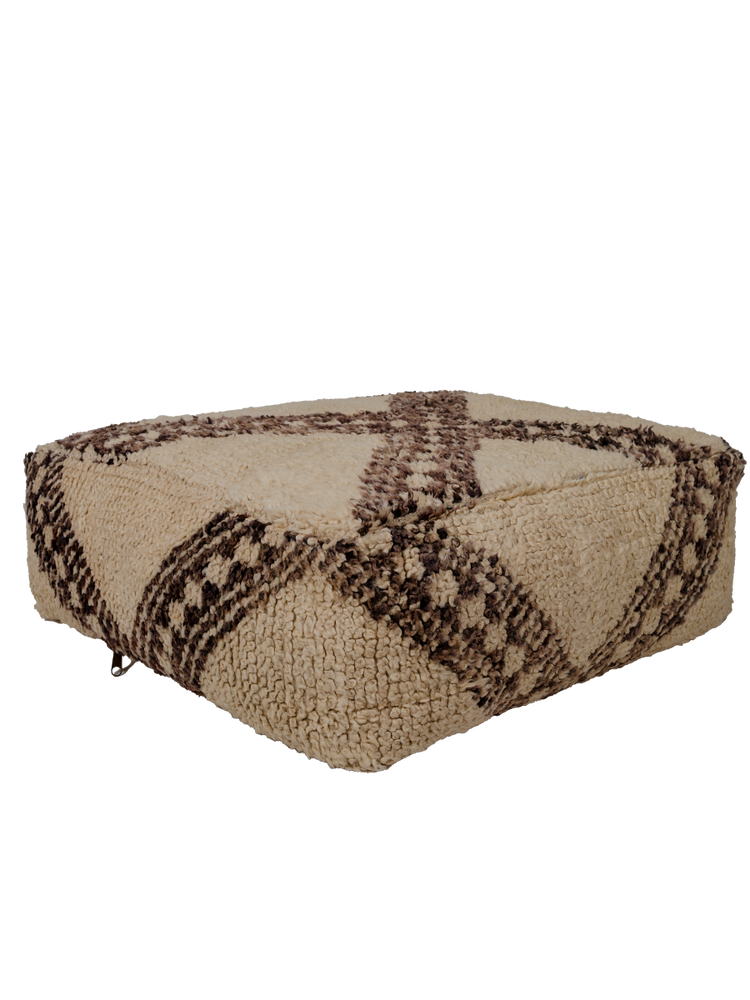 Vintage Marmoucha Pouf - Trellis