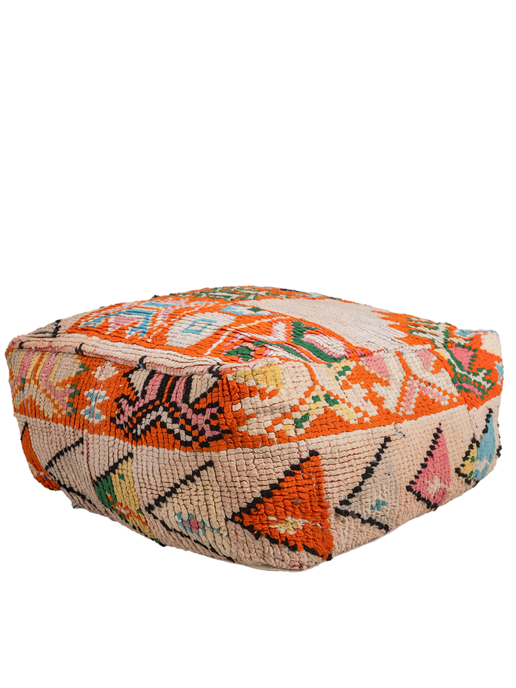 Vintage Rhamna Pouf - Energetic Pops - Salam Hello