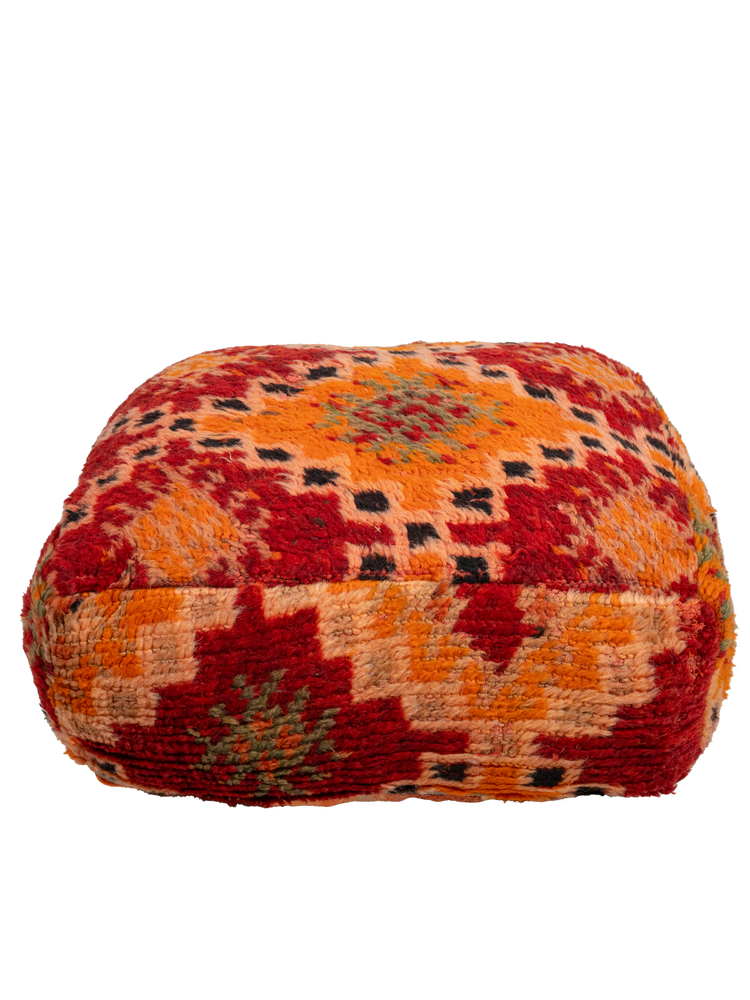 Vintage Taznakht Pouf - Symbolic Paw - Salam Hello
