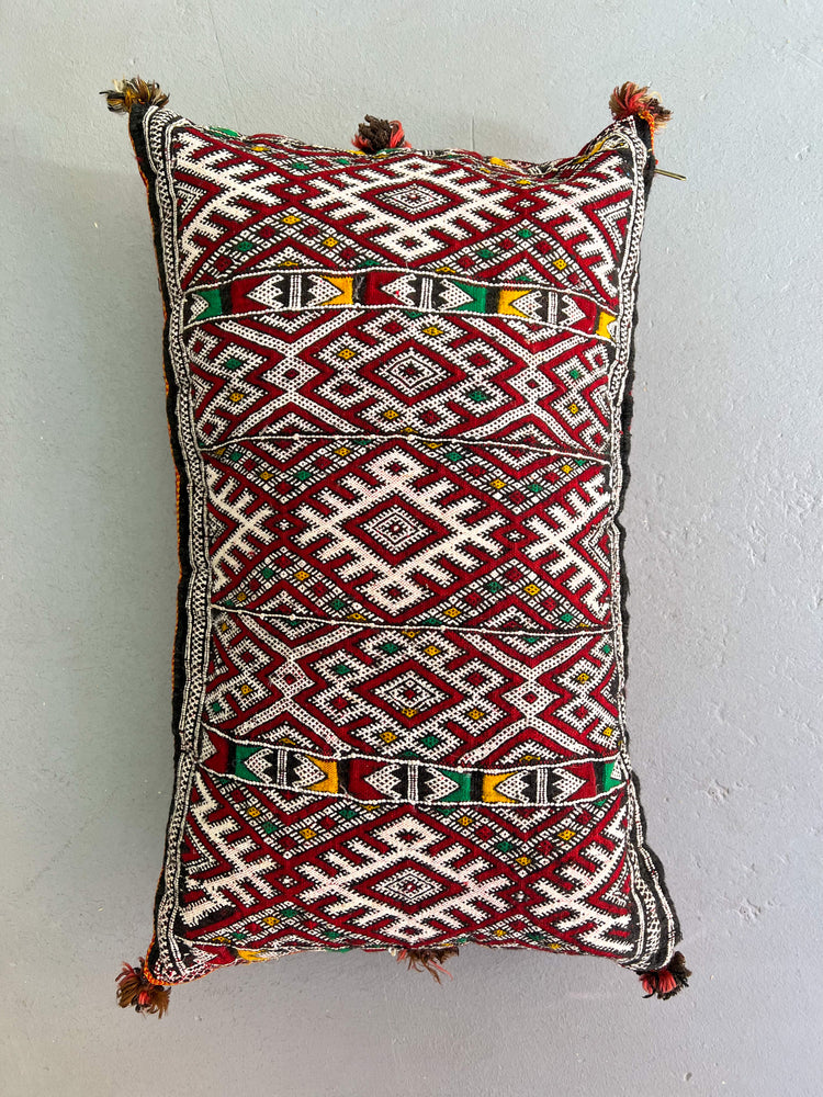 Ain Leuh Lumbar Pillow - Striped Seeds - Salam Hello