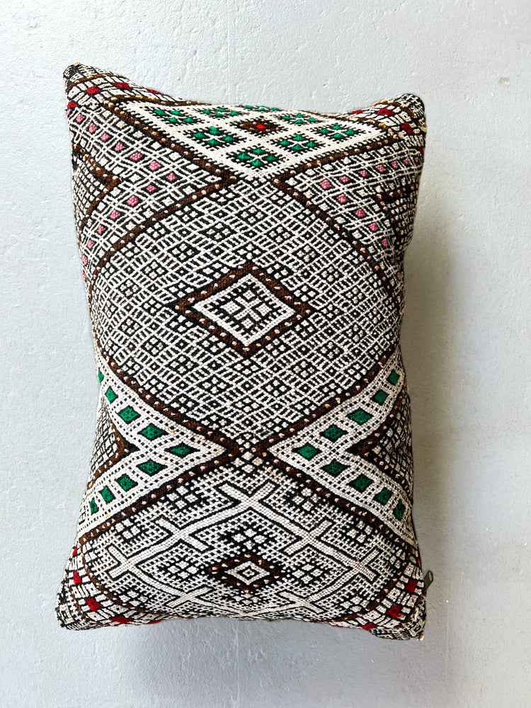 Ain Leuh Small Lumbar Pillow - Diamond - Salam Hello